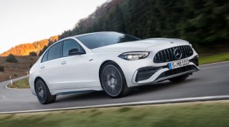 Mercedes-AMG C43 scores 300kW four-cylinder, Australian release set for 2023