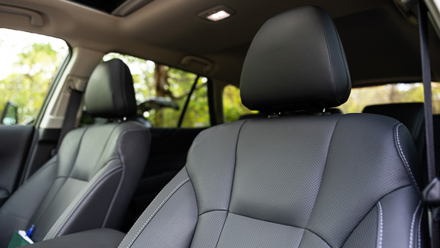 Subaru Outback Touring 2021 long termer seats