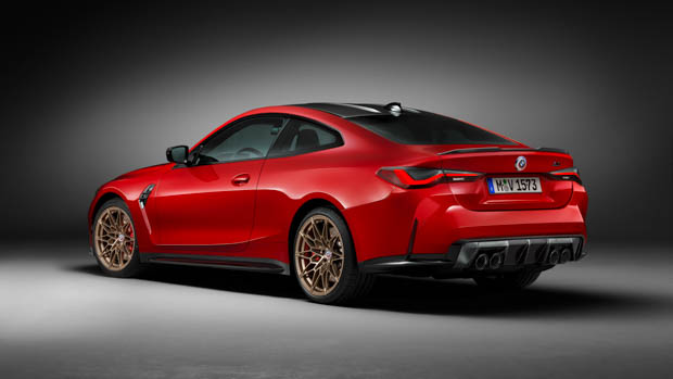 BMW M4 50 Jahre Edition rear 3/4 shot