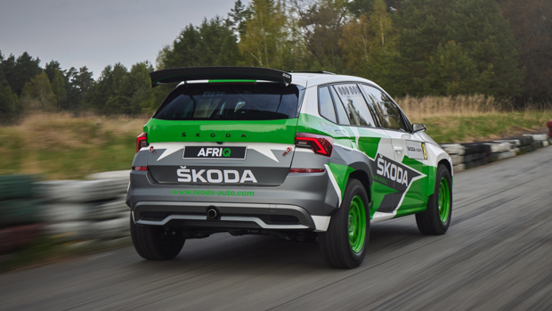 Skoda Kamiq Afriq concept 2022 rear 3/4