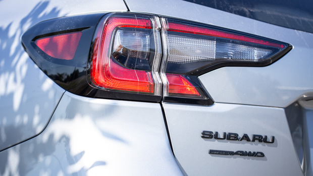 2021 Subaru Outback Sport silver SUV wagon - taillight
