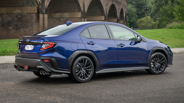 Subaru WRX RS 2022 rear 3/4