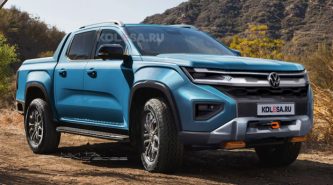 Volkswagen Amarok 2023: next-gen Ford Ranger twin imagined