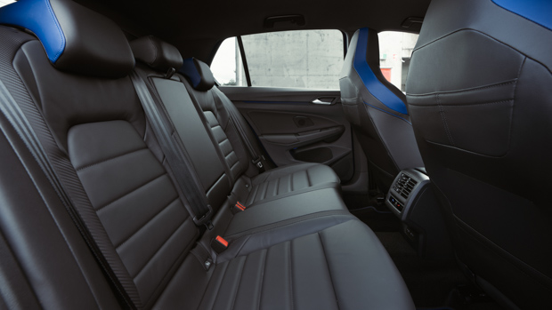 Volkswagen Golf R hatch 2022 rear seats