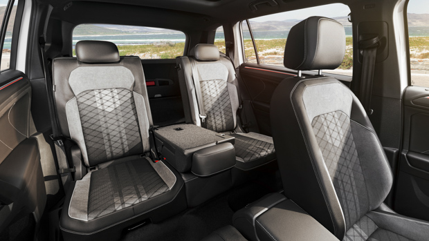 Volkswagen Tiguan Allspace 2022 interior rear