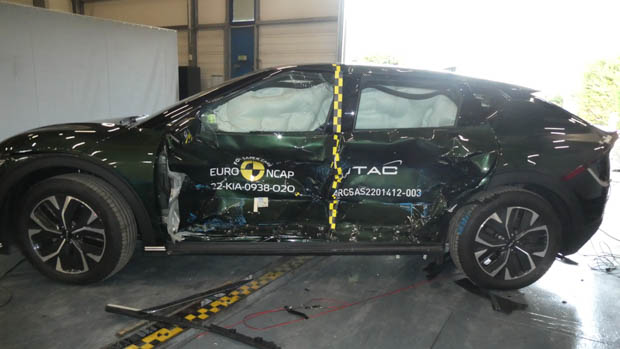 Kia EV6 side impact ANCAP