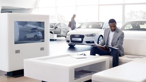 Audi Advantage chilling