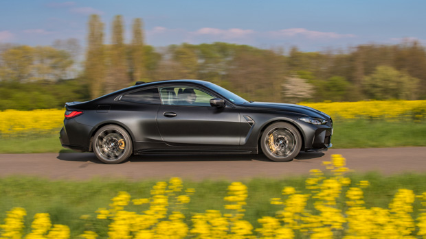 BMW M4 manual 2022 side profile