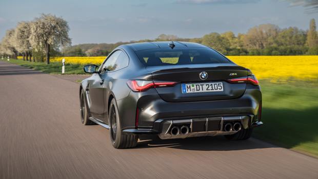 BMW M4 manual 2022 rear end