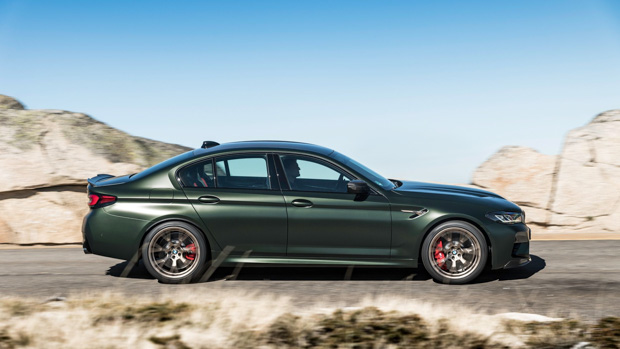 BMW M5 CS 2022 side profile