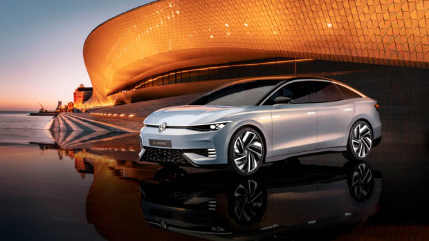 Volkswagen ID. Aero front 3/4 view