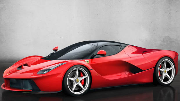 Ferrari LaFerrari stock studio image