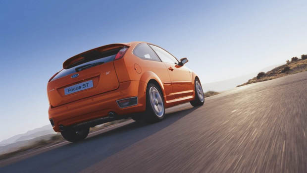 Ford Focus ST orange