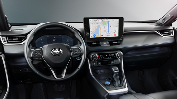 Toyota RAV4 2023 interior Europe close