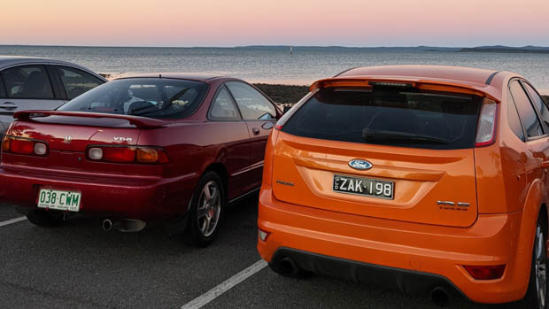 Ford Focus XR5 Turbo sunset