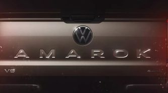 Volkswagen Amarok 2023: Tailgate and rear lights of the next-generation dual-cab ute teased