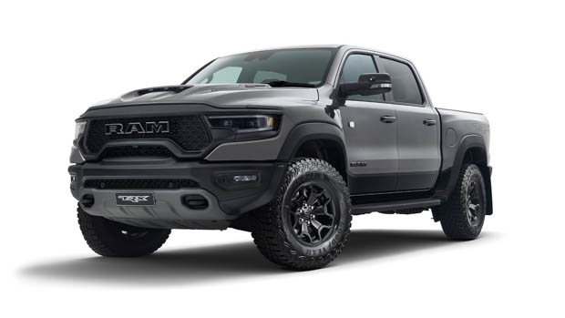 Ram 1500 TRX 2023 white background