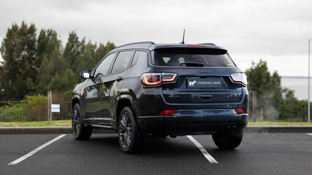 Jeep Compass S-Limited rear 3/4 2022