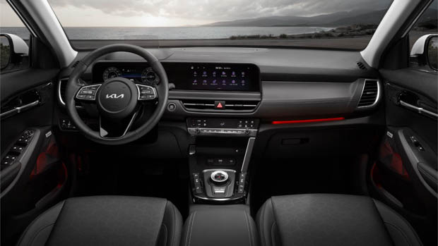 Kia Seltos facelift 2023 interior