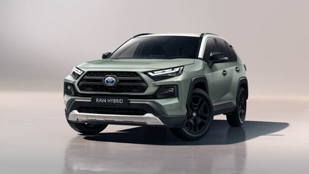 Toyota RAV4 Hybrid green