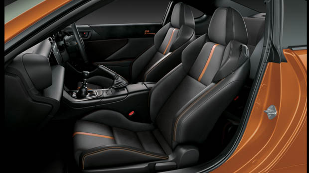 Toyota GR86 10th anniversary edition seats