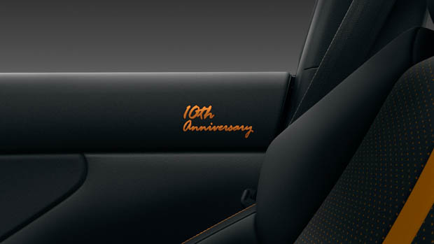 Toyota GR86 10th anniversary edition embossed