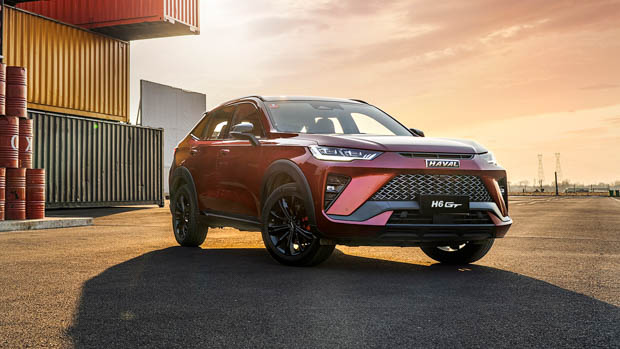 2022 Haval H6 GT front 3/4 shot
