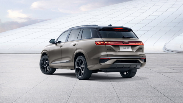Audi Q6 2022 rear 3/4