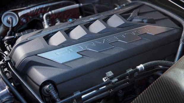 Chevrolet Corvette V8 engine bay