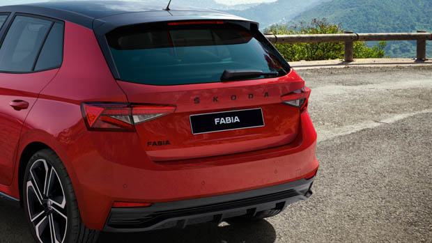 Skoda Fabia Monte Carlo rear boot