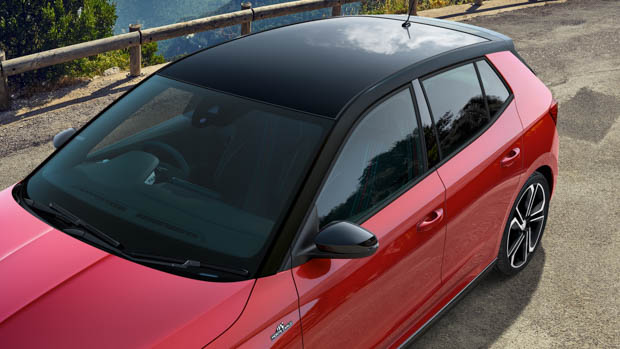Skoda Fabia Monte Carlo two tone roof