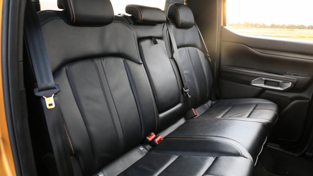 Ford Ranger Wildtrak 2022 rear seats