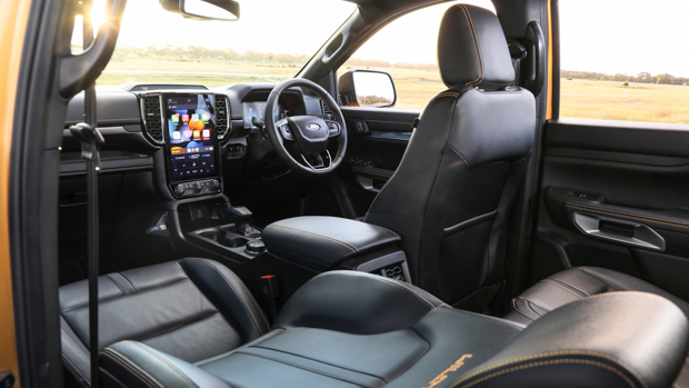 Ford Ranger Wildtrak 2022 interior