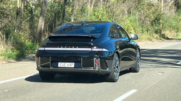 Hyundai Ioniq 6 2023 Sydney rear 3/4