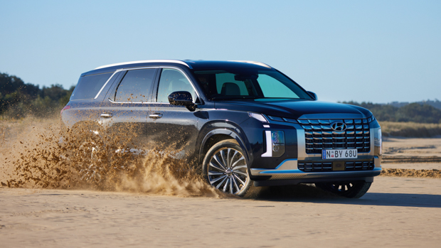 Hyundai Palisade 2022 front 3/4
