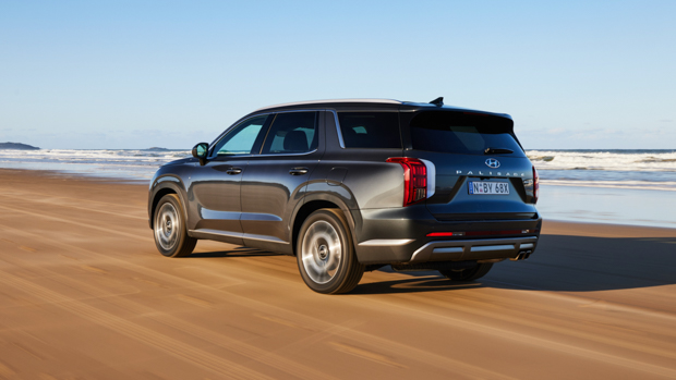 Hyundai Palisade 2022 rear driving 2