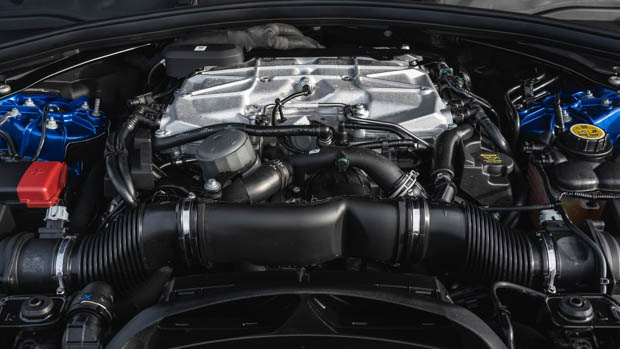 Jaguar F-Pace SVR engine bay