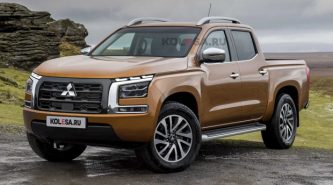 Mitsubishi Triton 2023: renders preview larger Ford Ranger rival, shares platform with next Navara
