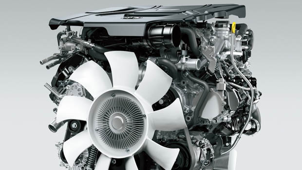 Toyota Twin-Turbo V6 Dieselmotor