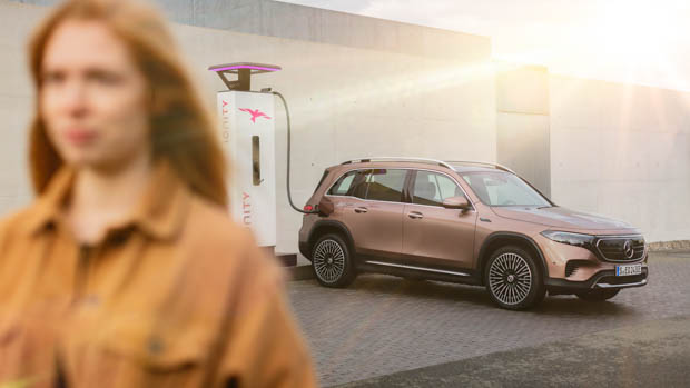 Mercedes-Benz EQB 2022 charging