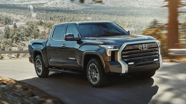 Toyota Tundra 2023 on the road