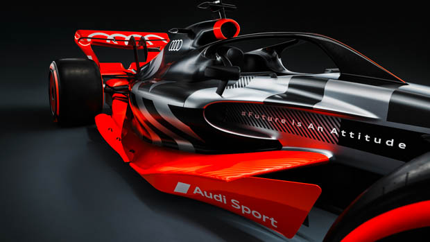 Audi Formula One 2026 side view