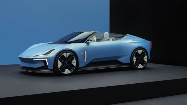 Polestar 6 roadster top down