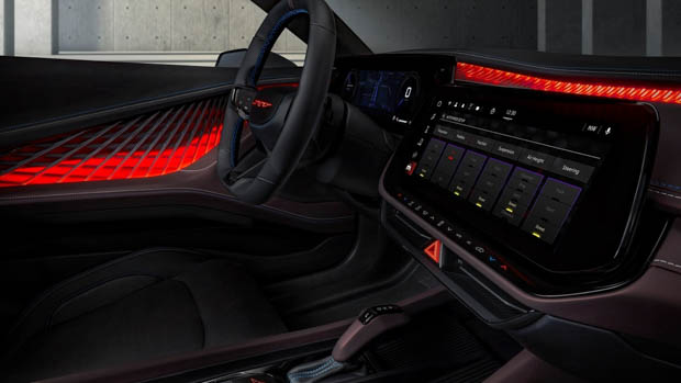 Dodge Charger Daytona EV interior