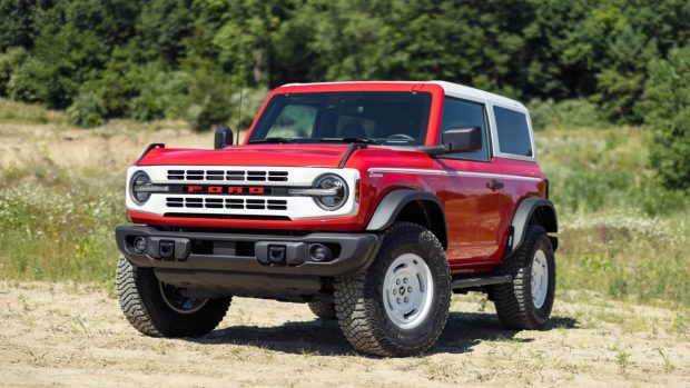 2023 Bronco Heritage Edition Race Red