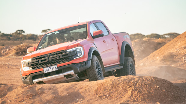 Ford Ranger Raptor 2023 code orange off road