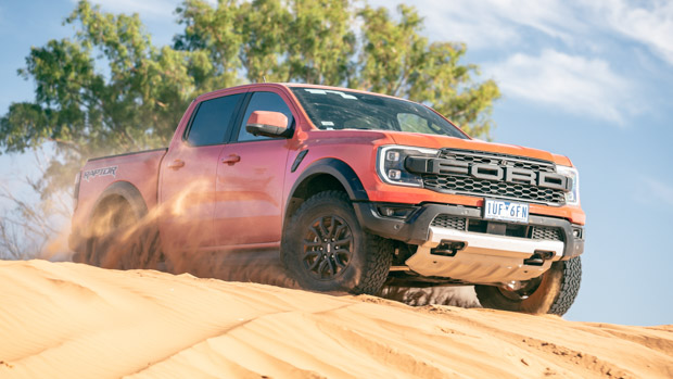 Ford Ranger Raptor 2023 code orange off road