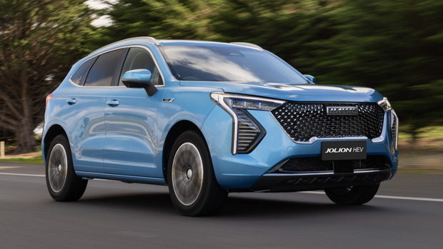 Haval Jolion Hybrid 2023 blue front end
