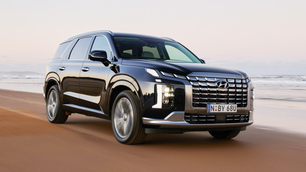 Hyundai Palisade Highlander 2023 front end