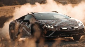 Lamborghini Sterrato: off-road Huracan-based supercar teased before unveiling later in 2022